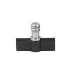 FEICHAO 3/814 mm İngiliz Anahtarı Vidası 304 Elle Sıkılan Vida DJI/GOPERO/Sony/Fox/Nikon SLR Tavşan Kafesi Spor Kamerası için Uyumlu (Siyah)