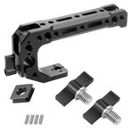 FEICHAO BSB-2 CNC Kamera SLR Tavşan Kafesi Kiti Evrensel Çok Fonksiyonlu Sap Soğuk Ayakkabı Uzatma Aksesuarları 15 mm Ray Deliği 3/810 mm Vidalı