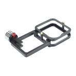 FEICHAO CNC Dönüşüm Plakası Gimbal Kelepçe Plakası GoPro MAX Aksiyon Kamerası Aksesuarları ile Uyumlu (Dönüşüm Plakası + Düzleştirme Ağırlığı)