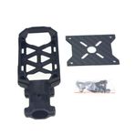 FEICHAO Dia 16 mm Motor Montaj Plakası Tutucu Çoklu Eksenli Kelepçe Tipi DIY Multicopter Dron (Siyah)