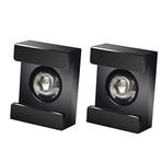FEICHAO Mini Soğuk Ayakkabı Montaj Braketi Monitör için 1/4 inç Vidalar ile LED Işık Mikrofon DSLR Kamera Kafesi (2 Adet)