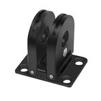 FEICHAO Tripod Montaj Adaptörü Çift Bağlantı Noktalı Arabirimi Katlanabilir 1/4 GoPro MAX Hero 10 9 8 Kamera ile Uyumlu