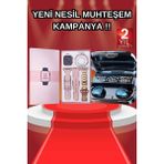 Feifei Aksesuar Hediyeli Akıllı Saat ve Dijital Göstergeli Powerbankli Bluetooth Kulakl? - FEİ7864-797 - Çok Renkli