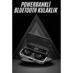 Feifei Bluetooth Kulaklık Dijital Şarj Göstergeli Powerbankli Bass Özellikli Kablosuz K - FEİ9980-955 - Çok Renkli