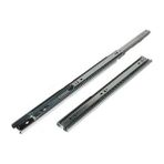 Feifei Çift Açılır 45 mm Teleskopik Bilyeli Çekmece Rayı 50 cm - 001-Renkli - 1 Adet