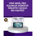 Feifei Dokunmatik Ekranlı Bluetooth Kulaklık Anc Gürültü Önleme Suya Dayanıklı - FEİ1818-2011 - Çok Renkli