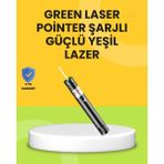 Feifei Uzun Mesafe Görünürlüklü Yeşil Lazer Pointer Şarjlı - FEİ2583-1141 - Çok Renkli