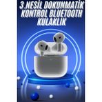 Feifei Yeni Nesil Kulak Içi Bluetooth Kulaklık Kablosuz Sesli Asistan - FEİ4137-7778 - Çok Renkli