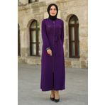 Feiza Collection FC-8126MOR Mor Kadın Ferace