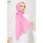 Feiza Collection Pamuklu Soft Piliseli Pembe Şal