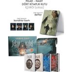 Felah 1 - Felah 2 - Halef 1 - Halef 2 4'lü Set - Leman Veli + Defter - Ayraç - Karakter Kartı