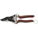 FELCO 6 ELITE Budama Makası - Orta Sağ Eller için Deri Sarılı Saplı 7,7 inç İsviçre Yapımı Bahçe Makası | Bahçe için El Budayıcılar | Baypas Bıçaklı Bahçe Aleti Kesici, Alüminyum Gövde
