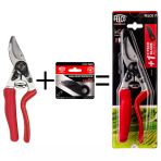 Felco 7 Döner Saplı Budama Makası By-Pass Ve F-Tech 7/3 Yedek Üst Bıçak Seti