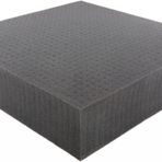 Feldherr 300 mm x 300 mm x 70 mm ızgara köpük küp köpüğü - ince ızgara 10 mm