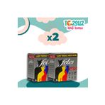 FELES Tozsuz Kedi Kumu 2 Adet Kutu (TAMAMEN DOĞAL , AKTİF KARBONLU)