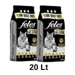 Feles Tozsuz Kedi Kumu 20 Litre