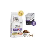 Felicia 12 Kg Kolajenli Somonlu Az Tahıllı Kısırlaştırılmış Kedi Maması HypoAllergenic Kedi Maması + 12 Adet Pouch Hediye