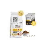 Felicia 12 Kg Kolajenli Tavuklu Az Tahıllı Kısırlaştırılmış Kedi Maması HypoAllergenic Kedi Maması + 12 Adet Pouch Hediye