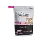 Felicia 12x85 gr Tahılsız Kuzu Etli Pouch Yavru Kedi Yaş Maması