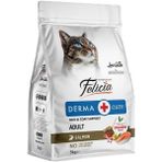 Felicia 5 kg Kolajenli Somonlu Az Tahıllı Yetişkin Kedi Maması Hypoallergenic Kedi Maması - Alabalık