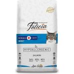 Felicia Az Tahıllı 12 kg Yetişkin Somonlu Hypoallergenic Kedi Maması Tavuk Tatlı Premium Kalite