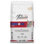 Felicia Az Tahıllı Kuzu Etli HypoAllergenic Tüm Irklar İçin Yetişkin 12 kg Kuru Kedi Maması