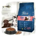 Felicia Biftekli 3x1 kg Şeffaf Paket Yetişkin Köpek Maması