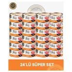 Felicia Insight Fillet Biftekli Fileto Kısırlaştırılmış Yetişkin Kedi Konserve Maması Seti 24x85 gr - 24X85GR