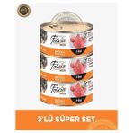 Felicia Insight Fillet Biftekli Fileto Kısırlaştırılmış Yetişkin Kedi Konserve Maması Seti 3x85 gr - 3X85GR
