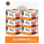 Felicia Insight Fillet Biftekli Fileto Kısırlaştırılmış Yetişkin Kedi Konserve Maması Seti 6x85 gr - 6X85GR