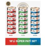 Felicia Insight Fillet Biftekli & Tavuklu & Somonlu Fileto Yetişkin Kedi Konserve Maması Seti 18x85 gr - 18X85GR