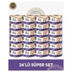 Felicia Insight Fillet Somonlu Fileto Kısırlaştırılmış Yetişkin Kedi Konserve Maması Seti 24x85 gr - 24X85GR