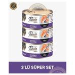 Felicia Insight Fillet Somonlu Fileto Kısırlaştırılmış Yetişkin Kedi Konserve Maması Seti 3x85 gr - 3X85GR