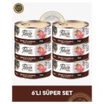 Felicia Insight Pate Biftekli & Tavuklu Kıyılmış Yetişkin Kedi Konserve Maması Seti 6x85 gr - 6X85GR
