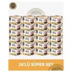 Felicia Insight Pate Ciğerli & Tavuklu Kıyılmış Yetişkin Kedi Konserve Maması Seti 24x85 gr - 24X85GR