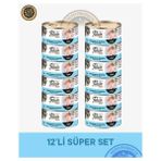 Felicia Insight Pate Ton Balıklı & Tavuklu Kıyılmış Yetişkin Kedi Konserve Maması Seti 12x85 gr - 12X85GR