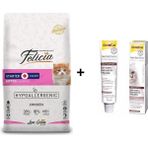 Felicia Kitten Tavuklu 12 kg Yavru Kedi Maması + Gimcat 20 gr Soft Extra Malt
