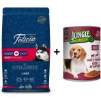 Felicia Kuzulu 3 Kg + 1 Adet Yaş Köpek Maması