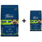 Felicia Kuzulu Küçük Irk Yetişkin Köpek Maması 6 kg + 1 Adet Felicia Küçük ve Orta Irk Kuzulu Yetişkin Köpek Maması 3 kg