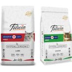 Felicia Kuzulu Tavuklu Yetişkin 2x2 kg Kedi Maması