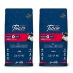 Felicia Orta Büyük Irk Yetişkin Az Tahıllı Kuzulu Pirinçli 2x3 kg Köpek Maması