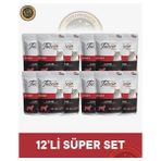 Felicia Pouch Kuzu Etli Yetişkin Kedi Yaş Maması Seti 12x85 gr - 12X85GR