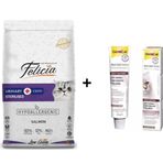 Felicia Sterilized Kısırlaştırılmış Somonlu 12 kg Kedi Maması + Gimcat 20 gr Malt Soft Extra