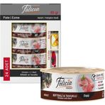 Felicia Tahılsız Biftekli Tavuklu Kıyılmış 24x85 gr Yaş Kedi Maması