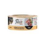 Felicia Tahılsız Ciğerli ve Tavuklu Kıyılmış 85 gr Yetişkin Konserve Kedi Maması