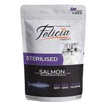 Felicia Tahılsız Somonlu 85 gr Kısırlaştırılmış Kedi Konservesi Yaş Maması