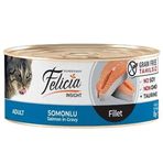 Felicia Tahılsız Somonlu Fileto 24x85 gr Yaş Kedi Maması