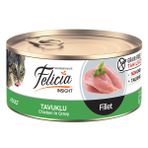 Felicia Tahılsız Tavuklu 24x85 gr Kısırlaştırılmış Yaş Konserve Kedi Maması