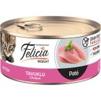 Felicia Tahılsız Tavuklu Kıyılmış Yaş Kedi M Konserve 85 gr Ekonomik Yavru Mama