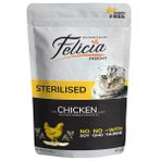 Felicia Tavuklu Pouch Kısırlaştırılmış Konserve Kedi Maması - 85 Gr 1 Adet